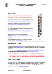 Thonk Music Thing Modular Instructions Manual