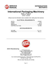ADCO 15DZ-60-SS Service Manual