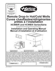Hatco HCWBIX-2DA Installation And Operating Manual