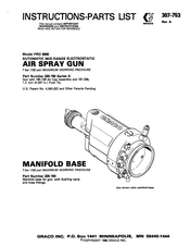 Graco PRO 6000 Instructions-Parts List Manual