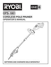 Ryobi ONE+ OPS-1801 Operator's Manual