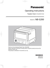 Panasonic NB-G200 Operating Instructions Manual