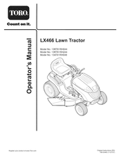 Toro 13RT61RH244 Operator's Manual