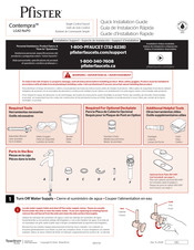 Spectrum Brands Pfister Contempra LG42-NxP0 Quick Installation Manual