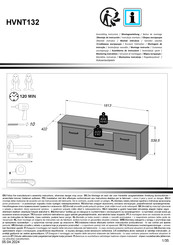 Forte HVNT132 Assembling Instruction
