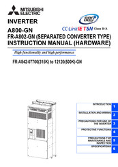 Mitsubishi Electric FR-A802 Instruction Manual