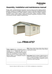Lemeks Palmako FR44-4757 Assembly, Installation And Maintenance Manual