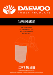 Daewoo DAFS02 User Manual