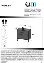Forte WQNK211 Assembling Instruction