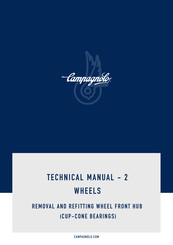 CAMPAGNOLO Bora WTO 60 Technical Manual