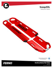 Ferno Scoop EXL Instructions For Use Manual