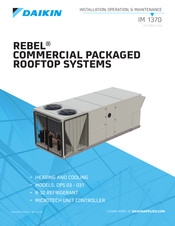 Daikin REBEL DPS 06 Installation Operation & Maintenance