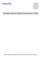 ferrotec FCCA10221 Operation Manual