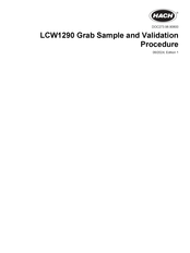 Hach LCW1290 Manual