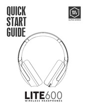 ALPHA WORKS AW-LITE 600 Quick Start Manual