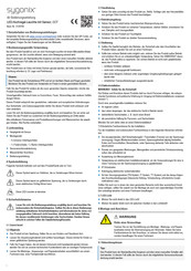Sygonix 3124744 Operating Instructions Manual