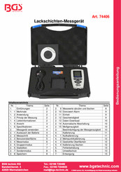 Bgs Technic BGS 74406 Instruction Manual