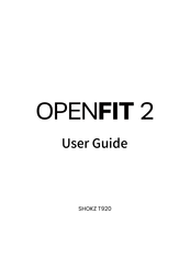 shokz OPENFIT 2 User Manual