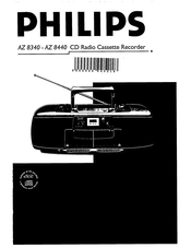 Philips AZ8340 Manual