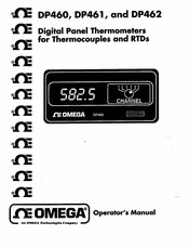 Omega DP462 Operator's Manual