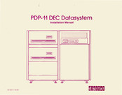 Digital Equipment DEC Datasystem PDP-11 Installation Manual