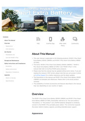 EcoFlow RIVER 3 Plus EB300 Manual