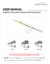 Organic Lighting OrgaRail Square User Manual