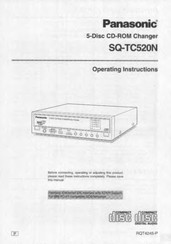 Panasonic SQ-TC520N Operating Instructions Manual