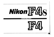 Nikon F4S Instruction Manual