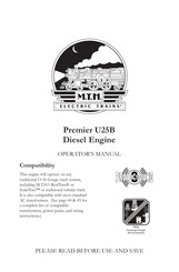 MTHTrains Premier U25B Diesel Engine Operator's Manual