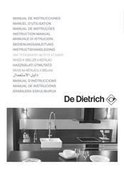 DeDietrich DKP1133W Instruction Manual