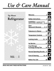 Frigidaire BRT21R6AB3 Use & Care Manual