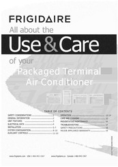 Frigidaire FRP77PTT2A0 Use & Care Manual