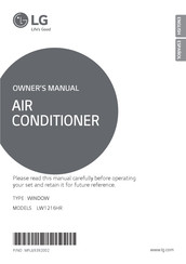 LG LW1216HR Owner's Manual