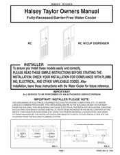 Halsey Taylor RC12AQ A Series Owner's Manual