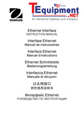 OHAUS NVT6401/1 Instruction Manual