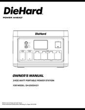 DieHard DH-20004-01 Owner's Manual