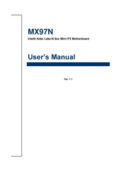 BCM Advanced Research MX97N User Manual