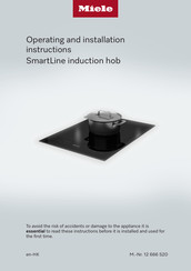 Miele SmartLine CS 7612-1 FL Operating And Installation Instructions