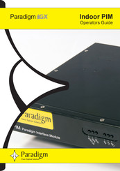 Paradigm GX Indoor PIM Operator's Manual