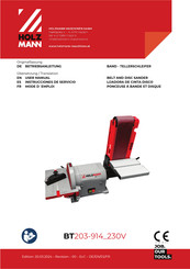 Holzmann BT203-914 230V User Manual