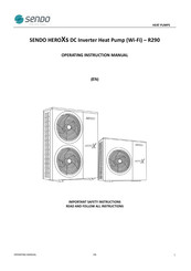 SENDO HEROXs SHP-022HXSP3 Operating Instructions Manual