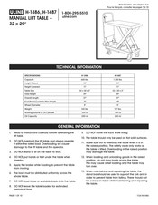 U-Line H-1486 Manual