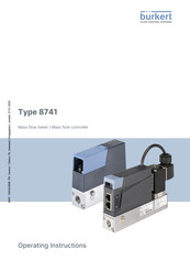 Burkert MFC buS/CANopen Operating Instructions Manual