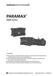 Sumitomo Drive Technologies PARAMAX 9085 Manual