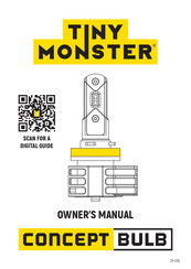 ARC Lighting TINY MONSTER CONCEPT BULB Owner's Manual