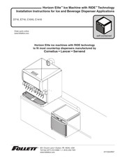 Follett Horizon Elite C1410 Installation Instructions Manual