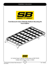 Smittybilt SBF01 Installation Instructions Manual