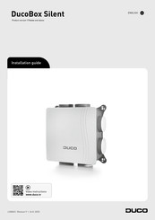 Duco DucoBox Silent 0000-4225 Installation Manual
