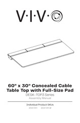 Vivo DESK-TOP3-W Assembly Manual